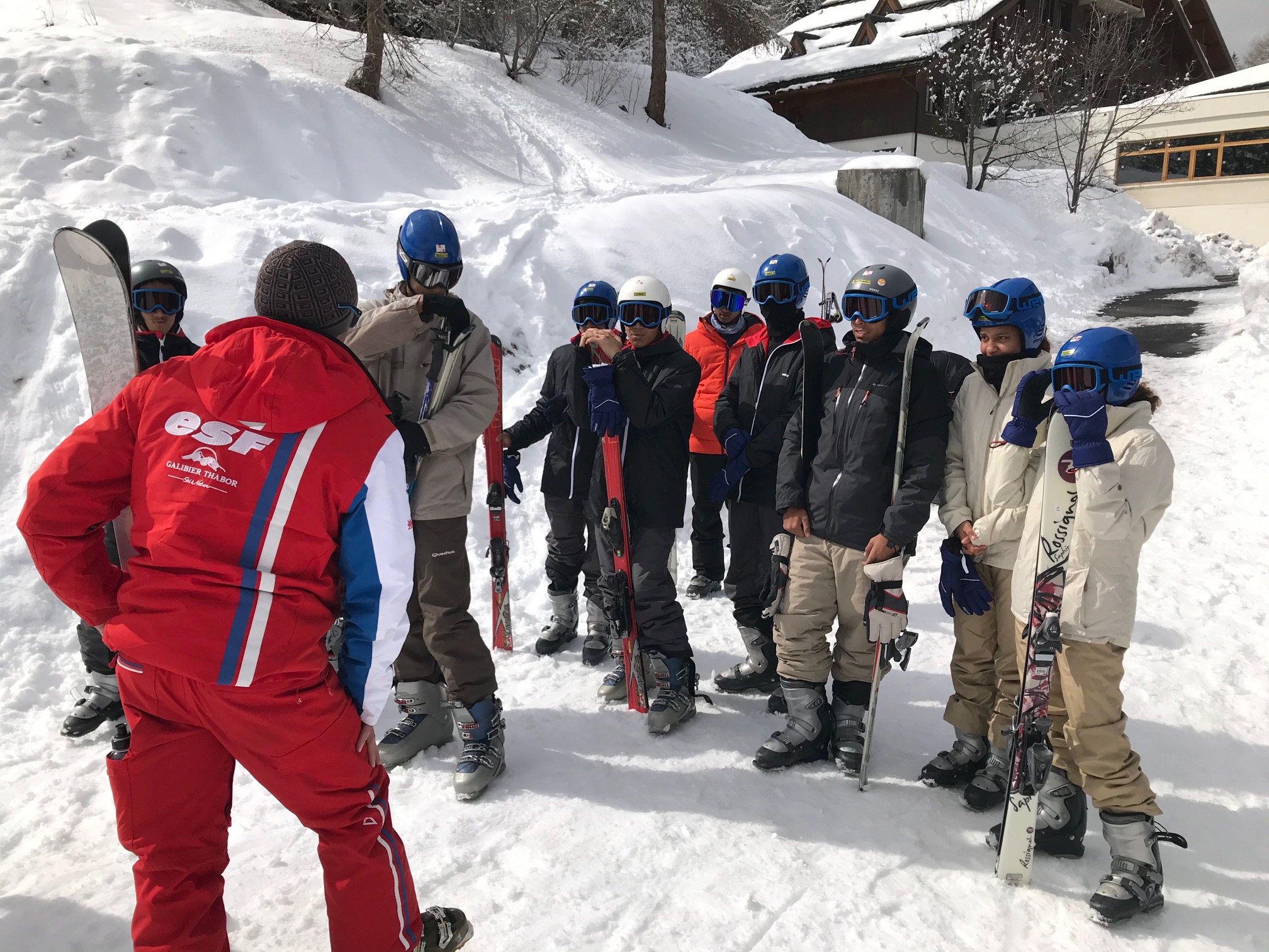 Séjour ski élèves enseignement complément EPS