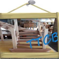 Réalisation d’escaliers par les élèves de la filière Technicien constructeur bois