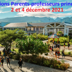 Réunions Parents-Professeurs Principaux : remise des bulletins scolaires du 1er trimestre