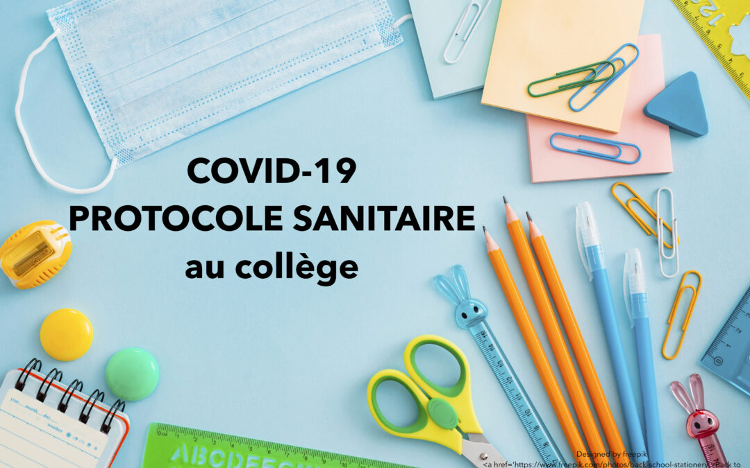 INFORMATION COVID-19 : allègement du protocole sanitaire au collège